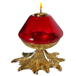 Lampada "Stella di Marte" Rossa