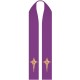 STOLA "CROCE ROMBO"  singola