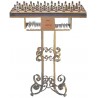 CANDELIERE VOTIVO a Candele da 20 a53 pinze