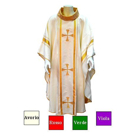 Casula "CROCE" Leggerissima Singola per colore
