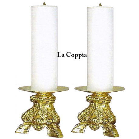 Coppia Candelieri Barocco